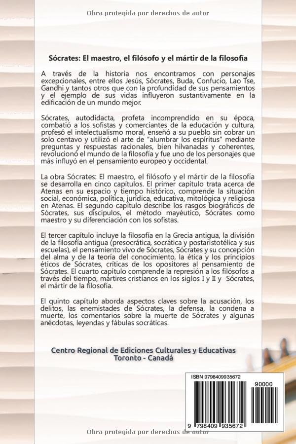 Miniatura 2 de Sócrates El maestro, el filósofo y el mártir de la filosofía (Spanish Edition)