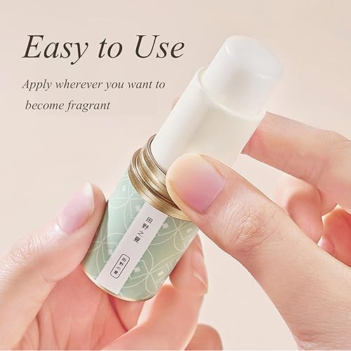 Miniatura 7 de Juegos de bálsamo sólido de 4 piezas, perfume sólido para viajes, fragancia natural para hombres y mujeres