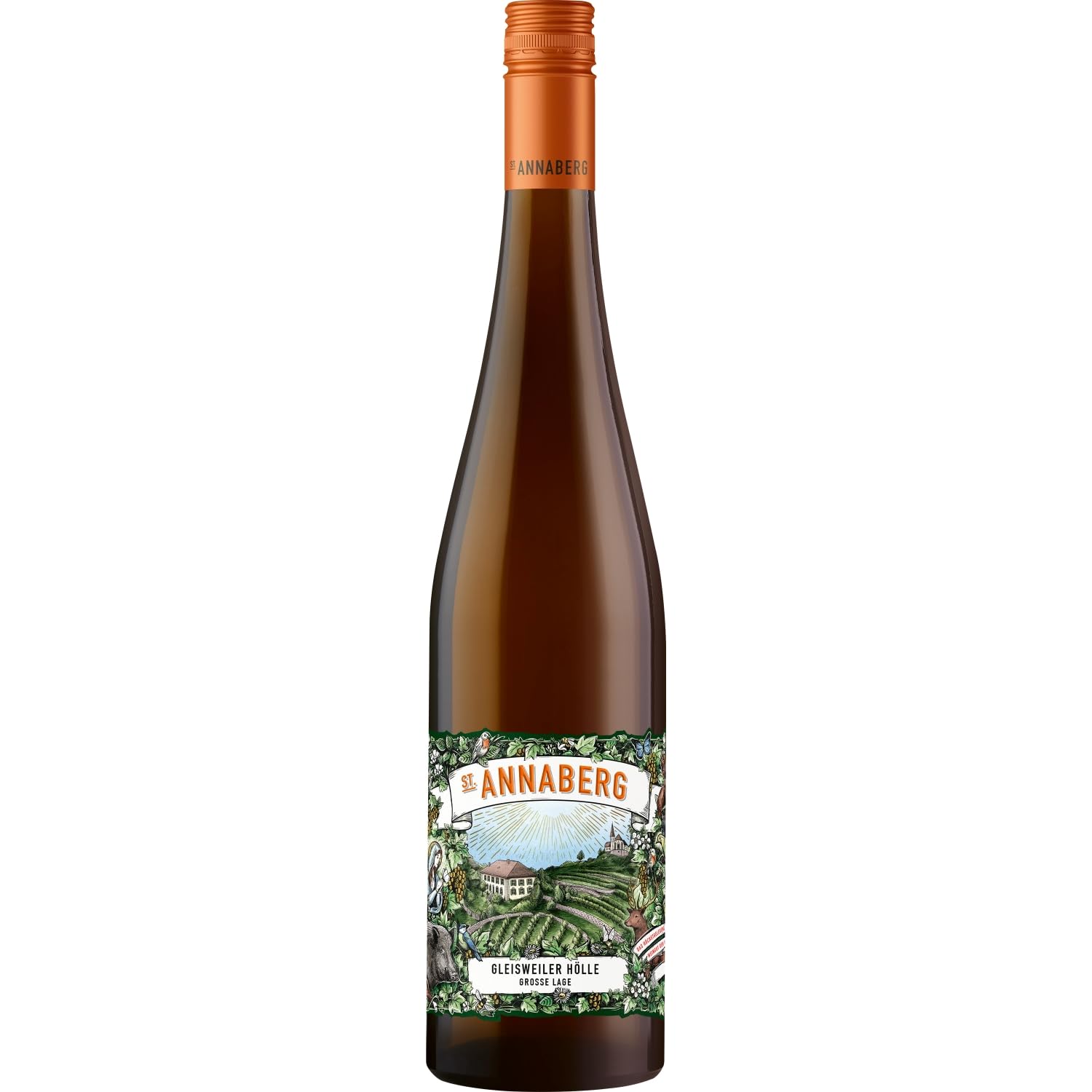 Sankt Annaberg Gleisweiler Hölle Alte Reben Riesling trocken BIO Weißwein Wein Trocken Pfalz Inkl. FeinWert E-Book (12 x 0,75l)
