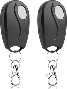 2 Replacement for Linear Megacode Garage Door Opener Remote or Gate ACT-31B | 318MHz with LD050 LDCO800Keychain DesignLightweightSimple ProgrammingLong Range