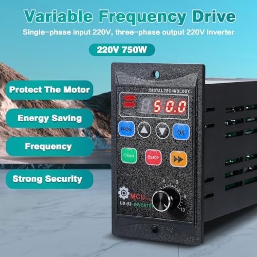 Inversor para vfd Monofásico 1.1kW para Motor Trifásico Inversor(400)