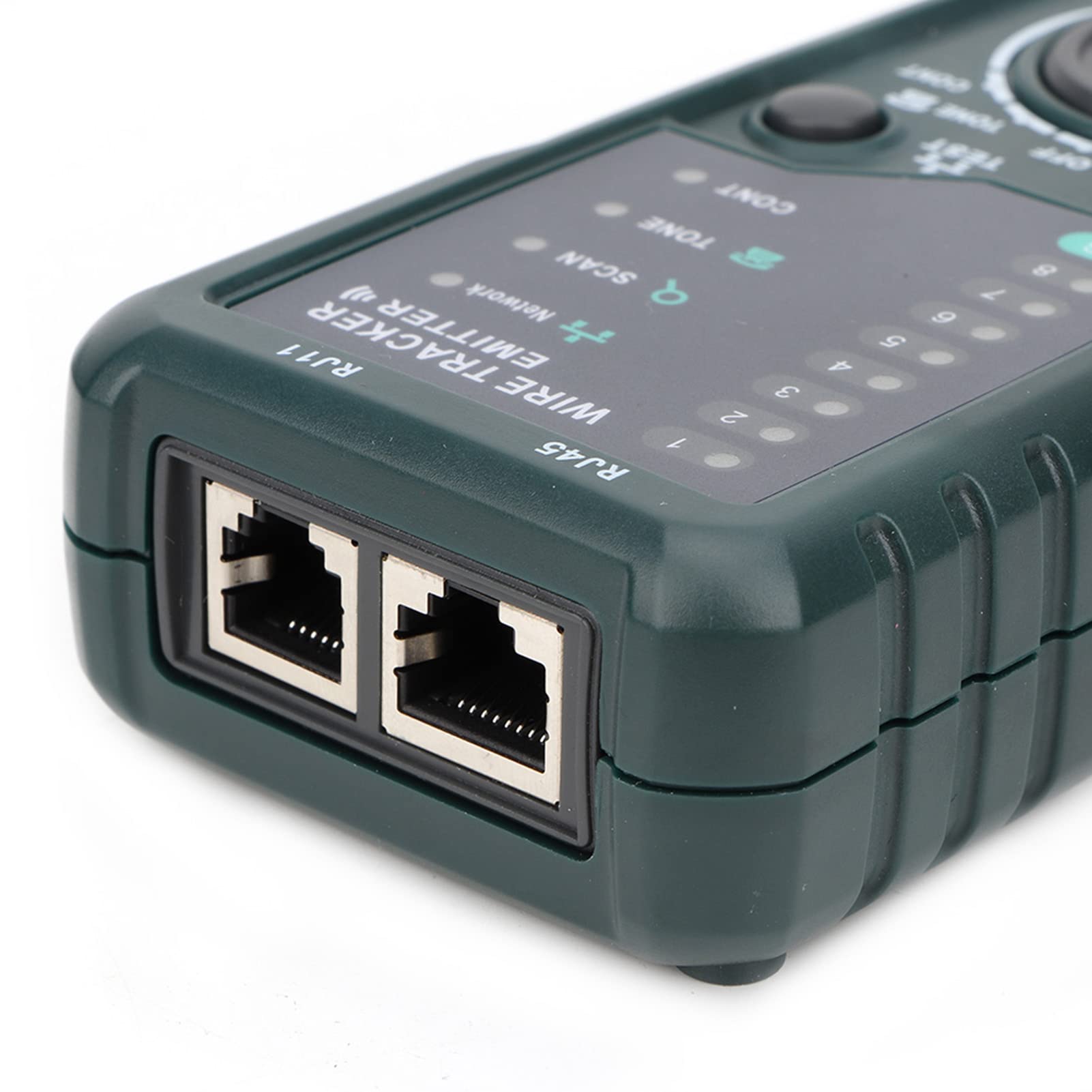 Denash Telefonowy Tester Kabli Sieciowych RJ45 RJ11 LAN Wykrywacz
