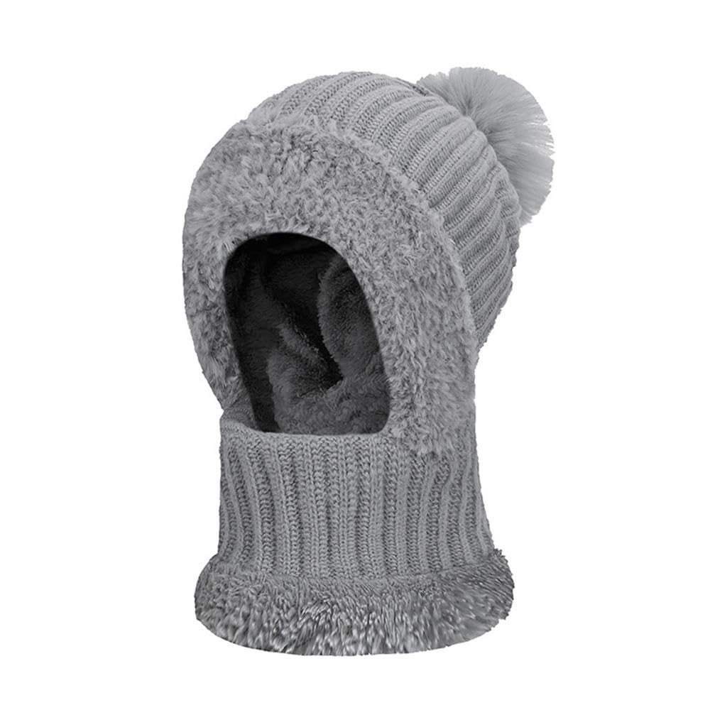 Ensemble bonnet écharpe pour activités d'extérieur et randonnées d'hiver - 8