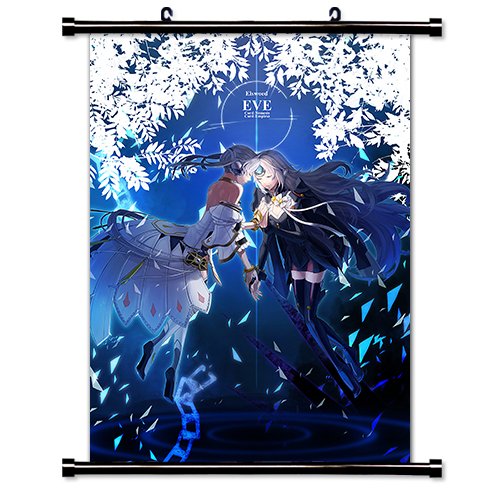 Elsword Anime Fabric Wall Scroll Poster (16" x 21") Inches. [WP] Elsword- 38