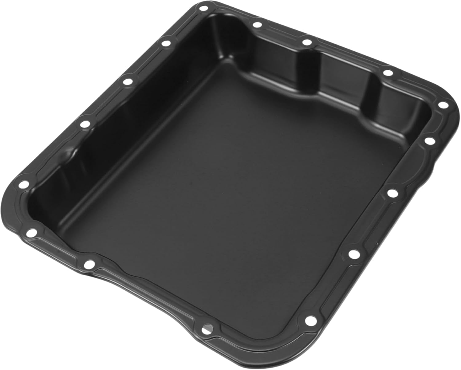 No.8663948 Engine Oil Pan Oil Pan Sump Transmission Oil Pan for GMC C2500 1994-1998 Iron Black