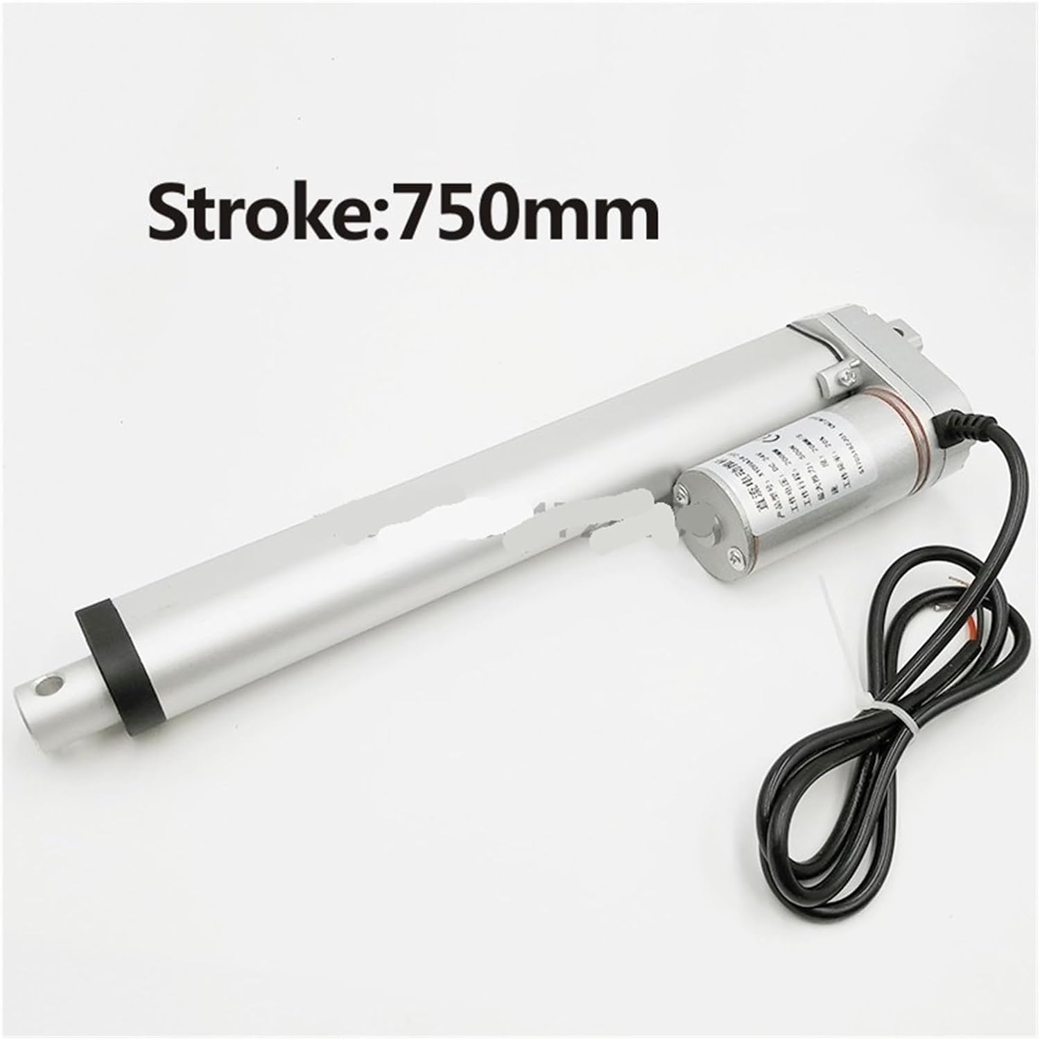 Linear Actuator 12V/24V DC Motor 750mm Stroke Linear Motion Controller 100/200/300/500/750/800/900/1100/1300/1500N(12V 200N 45mm s)