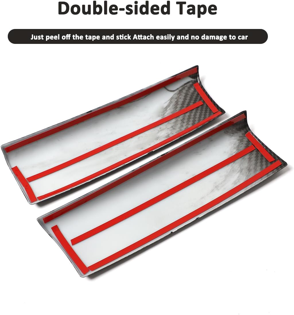 Car Interior Armrest Box Trim Cover For Benz A Class W177 2019-2022 Car Console Armrest Seat Box Protector Accessories Compatible with Mercedes Benz B CLA GLA GLB Class 2020-2023 (Carbon Fiber)