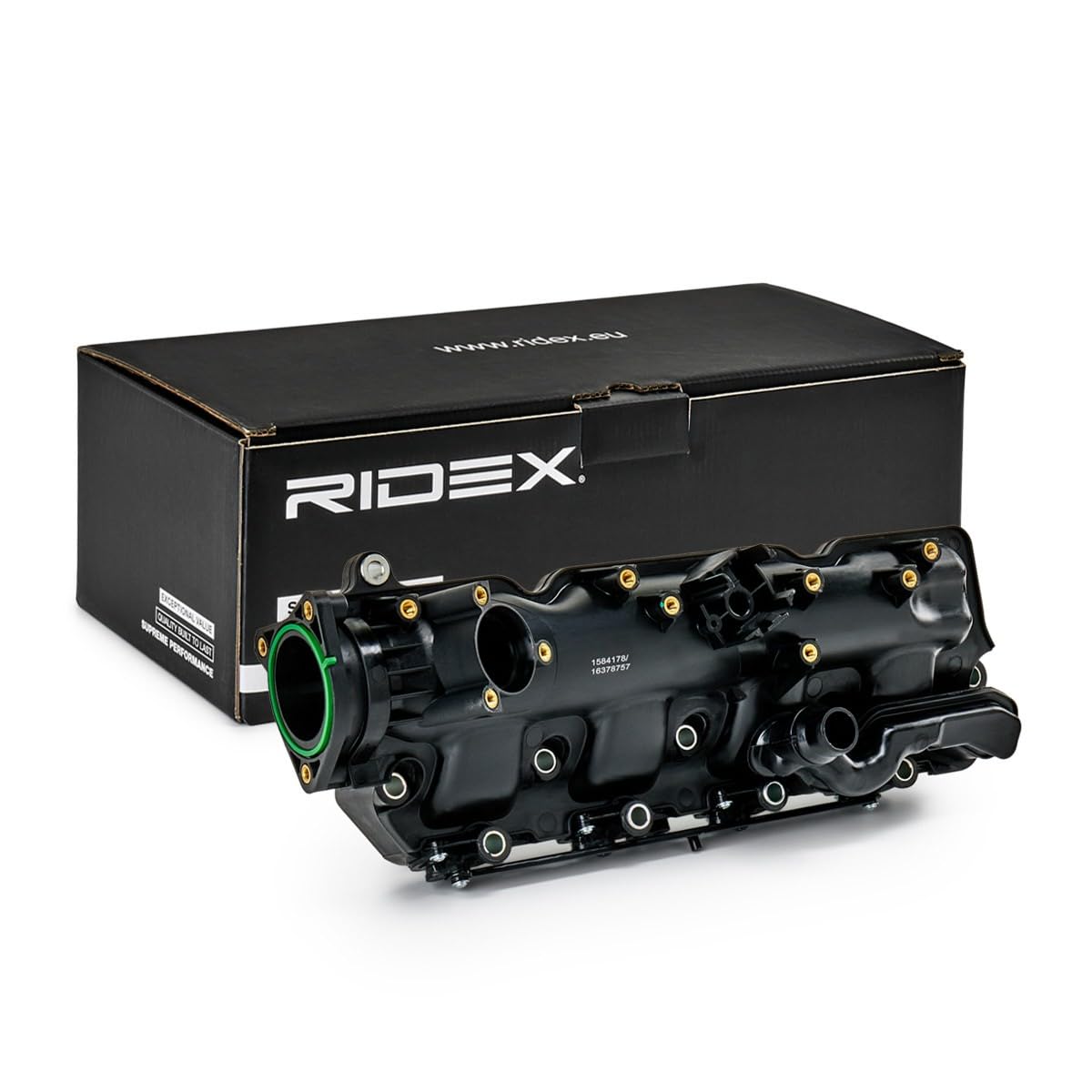 RIDEX 1640F0031 Raccordo Collettore aspirazione con guarnizioni Compatibilità con OPEL ASTRA J