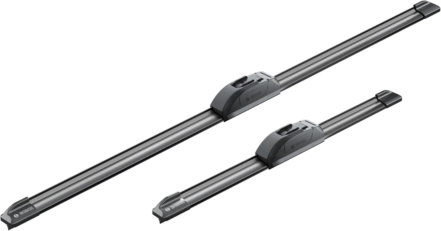 Bosch Wiper Blade Aerotwin AR605S, Length: 600mm/340mm – Set of Front Wiper Blades - Only for Left-Hand Drive (EU)