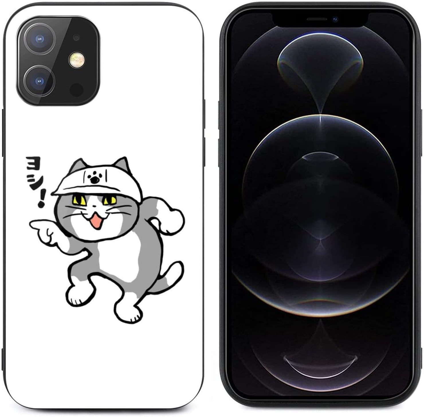 Amazon.co.jp: 仕事猫 iPhone 13 mini ケース 軽量超薄型 ワイヤレス