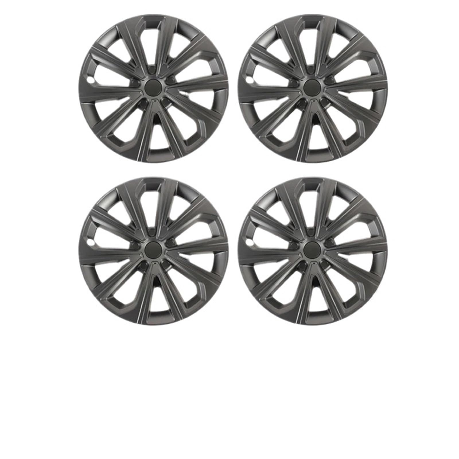 4 PCS Tapas de Rueda 18 Pulgadas Reemplazo Tapacubos Cubierta(Style b)