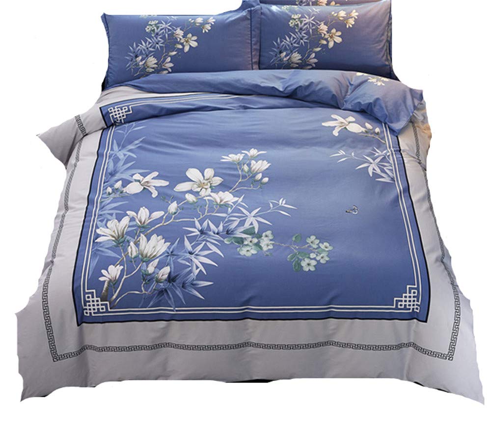 Literie élégante durable et douce ensemble coton 4 pièces