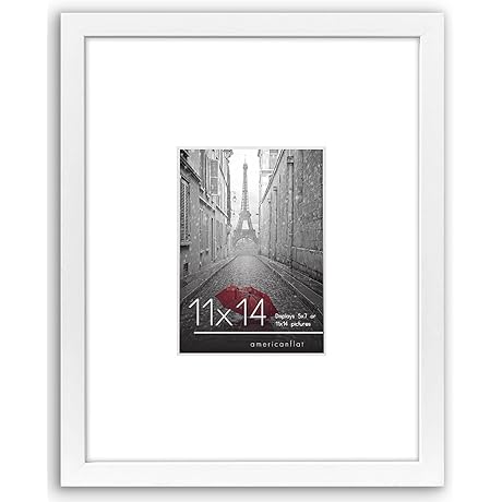 Americanflat 11 x 14 Picture Frame for Perfect Display