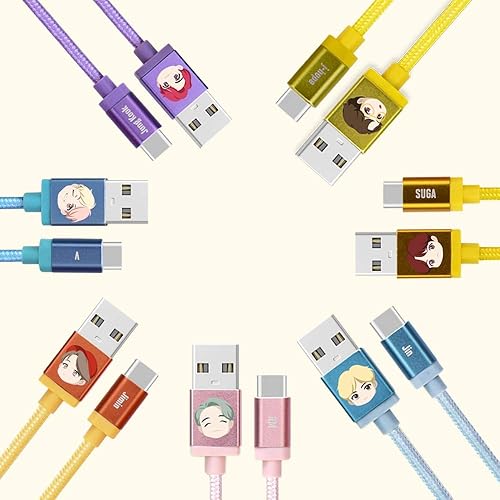 Miniatura 3 de Cables de caracteres BTS (tipo C Cable_Jimin)