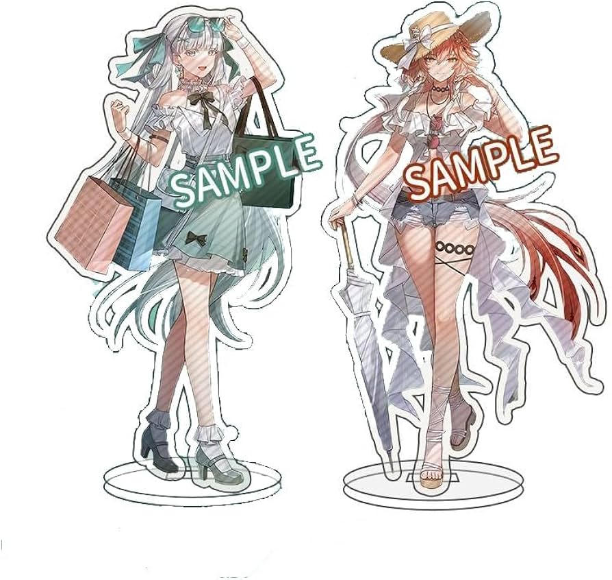 Amazon.co.jp: 鳴潮 アクリルスタンド コラボ 今汐 長離 可愛い 台座