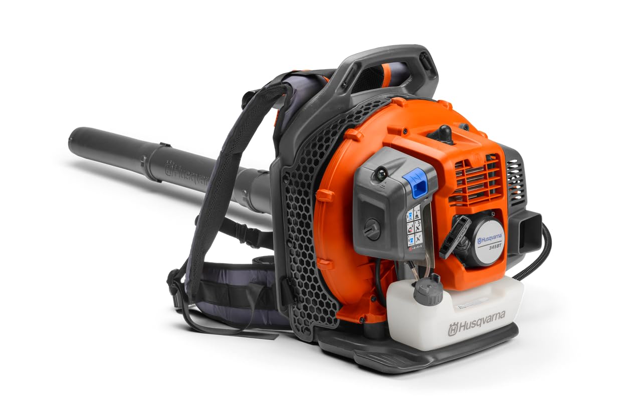 Husqvarna 345BT - Soffiatore a spalla per foglie, 22N, 51,7 cm³ - 970466903