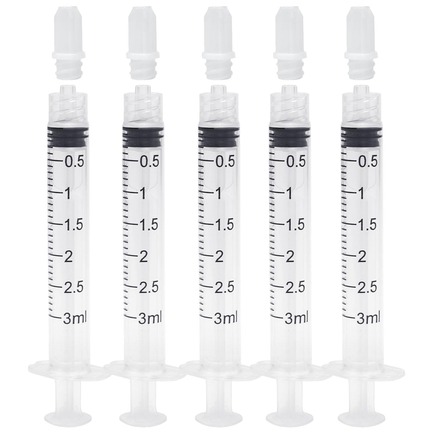 2.5ml Syringes Without Needles, 2.5cc Luer Lock Syringe - 30 Pack — Amazon image 10