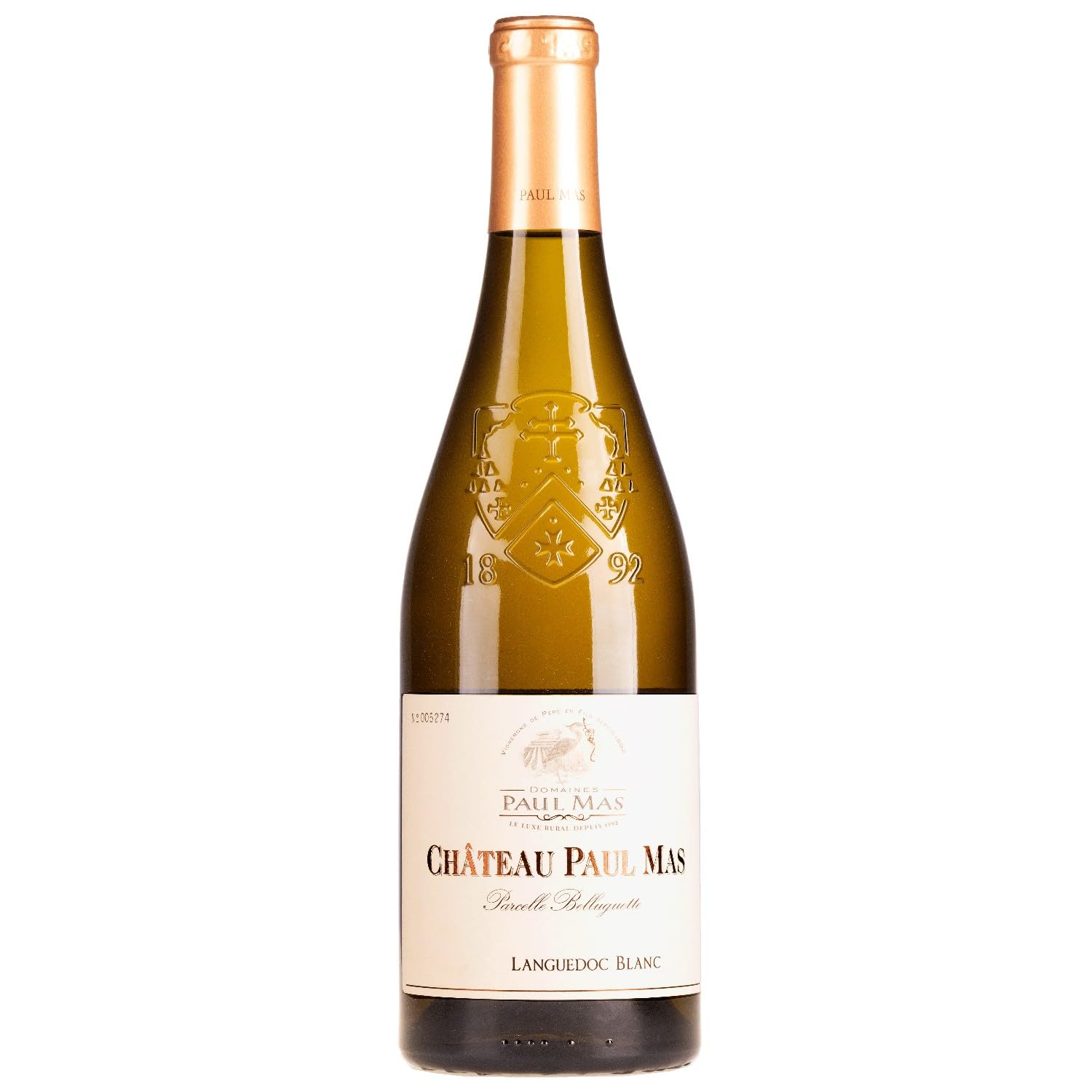 Domaines Paul Mas Château Paul Mas Parcelle Belluguette Languedoc Blanc Weisswein Weiss trocken Frankreich inkl. FeinWert E-Book (1 x 0,75l)