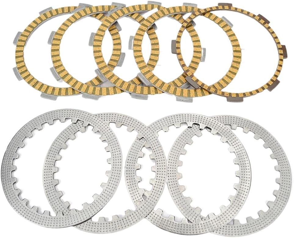 Compatible with Clutch Plate Friction Disc Plate Universal Fit Compatible with CRF230 CRF230L CRF230M Supermoto FTR223 SL230 XL230 SL XL CRF 230 230L 230M Aftermarket Replacement