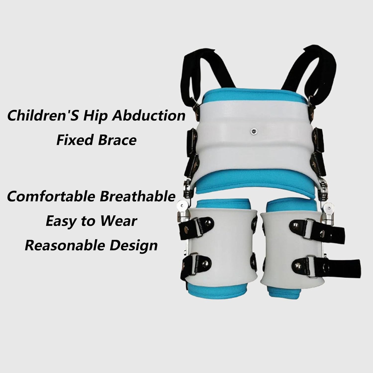 SFKLYU Adjustable Hip Abduction Orthosis Children's Hip Joint Protection Device Dislocation of Hip Abduction Orthosis for Hip Dysplasia and Postoperative Reduction,S