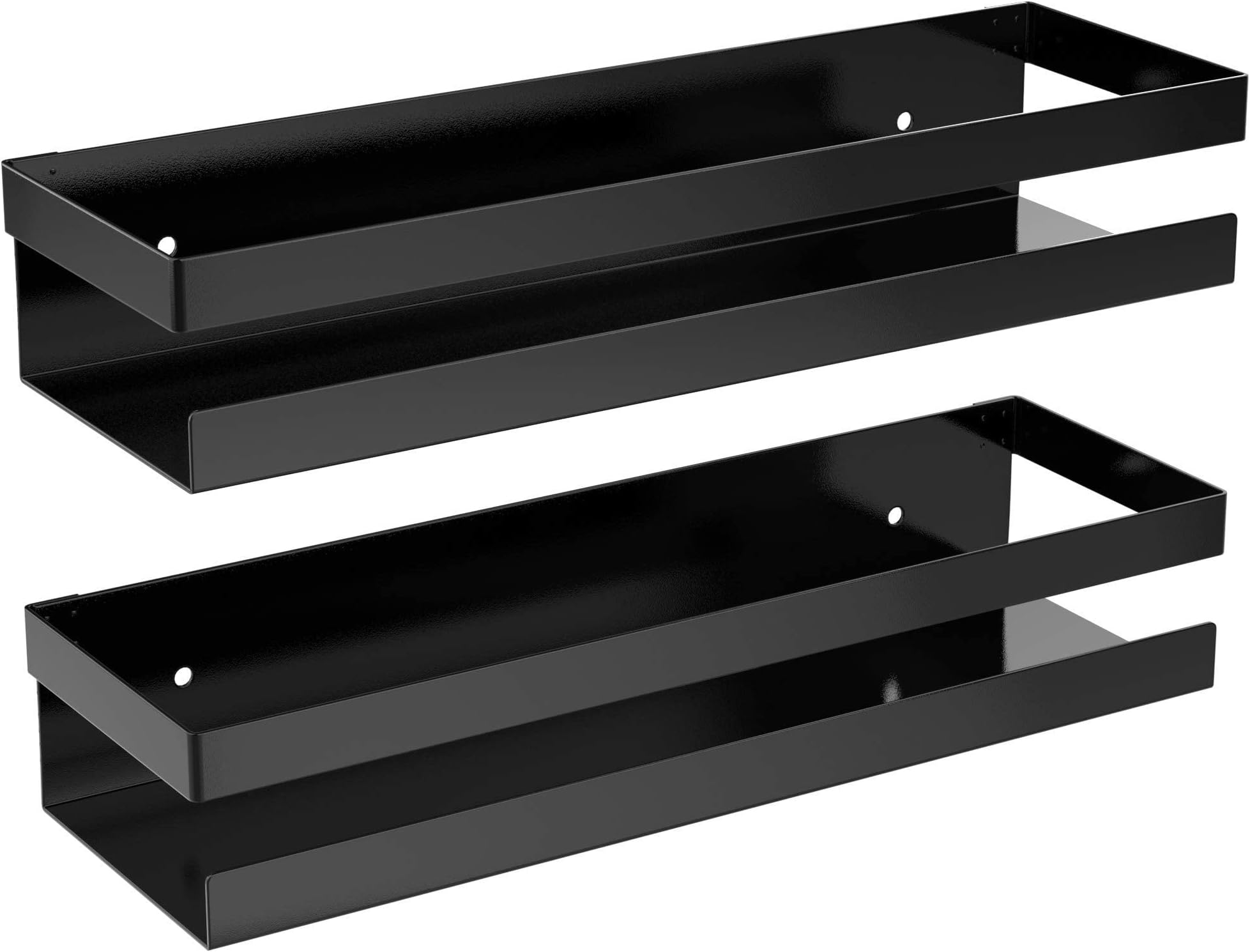 SOLAZA® Floating Shelves Wall Mounted Set of 3, Rustic Wood Wall