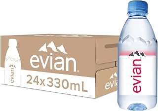 Evian Still Mineral Water 330 ml (Pack of 24)