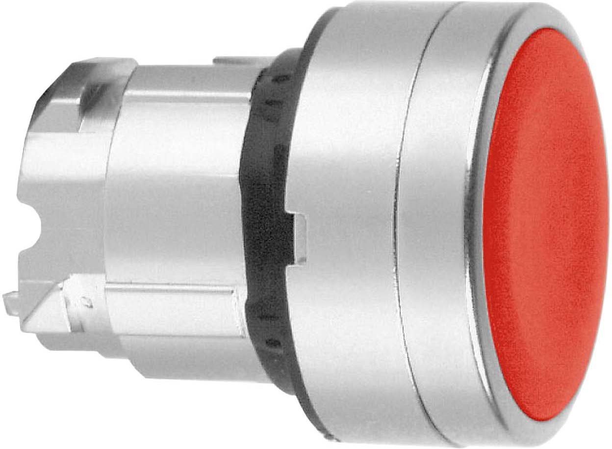 Tête Puls rasante Rouge bouton poussoir MSS 40 02 Schneider Elec Pic collerette large