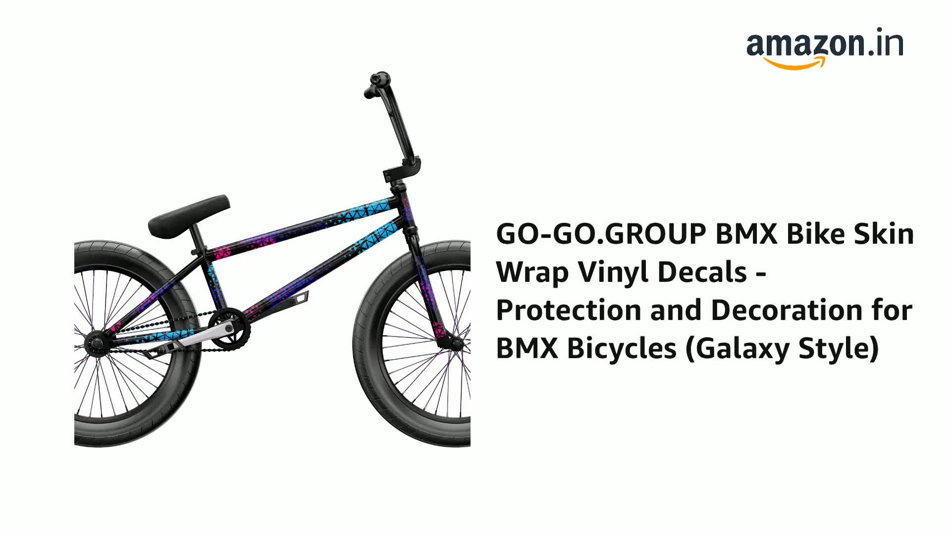 Pack Stickers KINK BMX – Décalcomanies Vélo Freestyle – Neuf