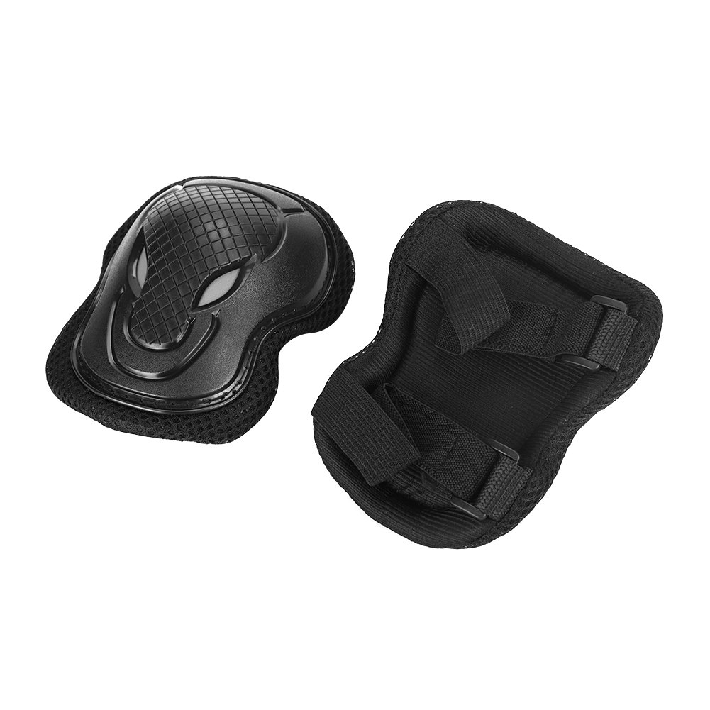 Sets de Protection Enfants Ados Adultes 6 Pièces Genouillères Coudières Poignets Sport Skateboard Réglable