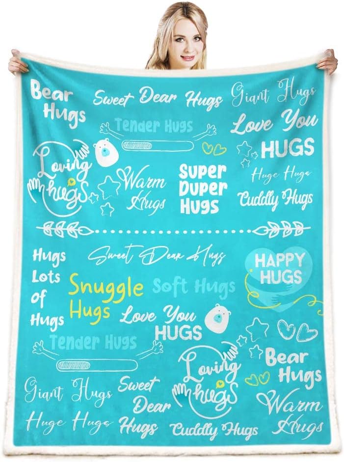 CYREKUD Hug Blanket,Get Well Soon Gifts for Women Throw Blanket,Inspirational