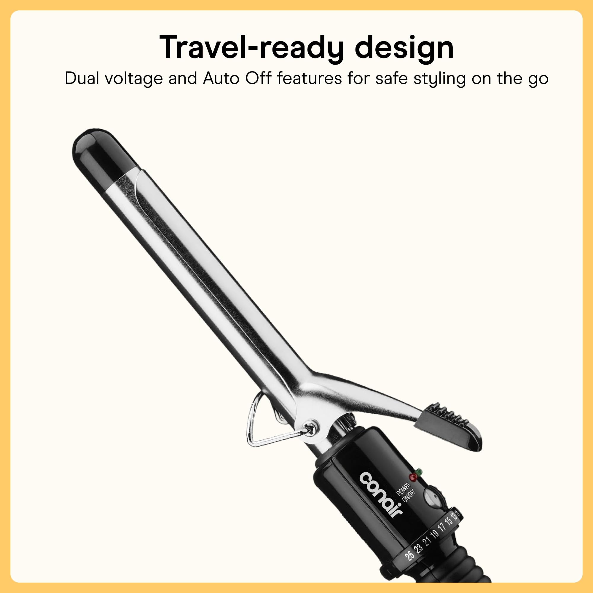 Conair 3/4" Curling Iron - Create Stunning Curls -6 Conair 3/4" Curling Iron - Create Stunning Curls -6