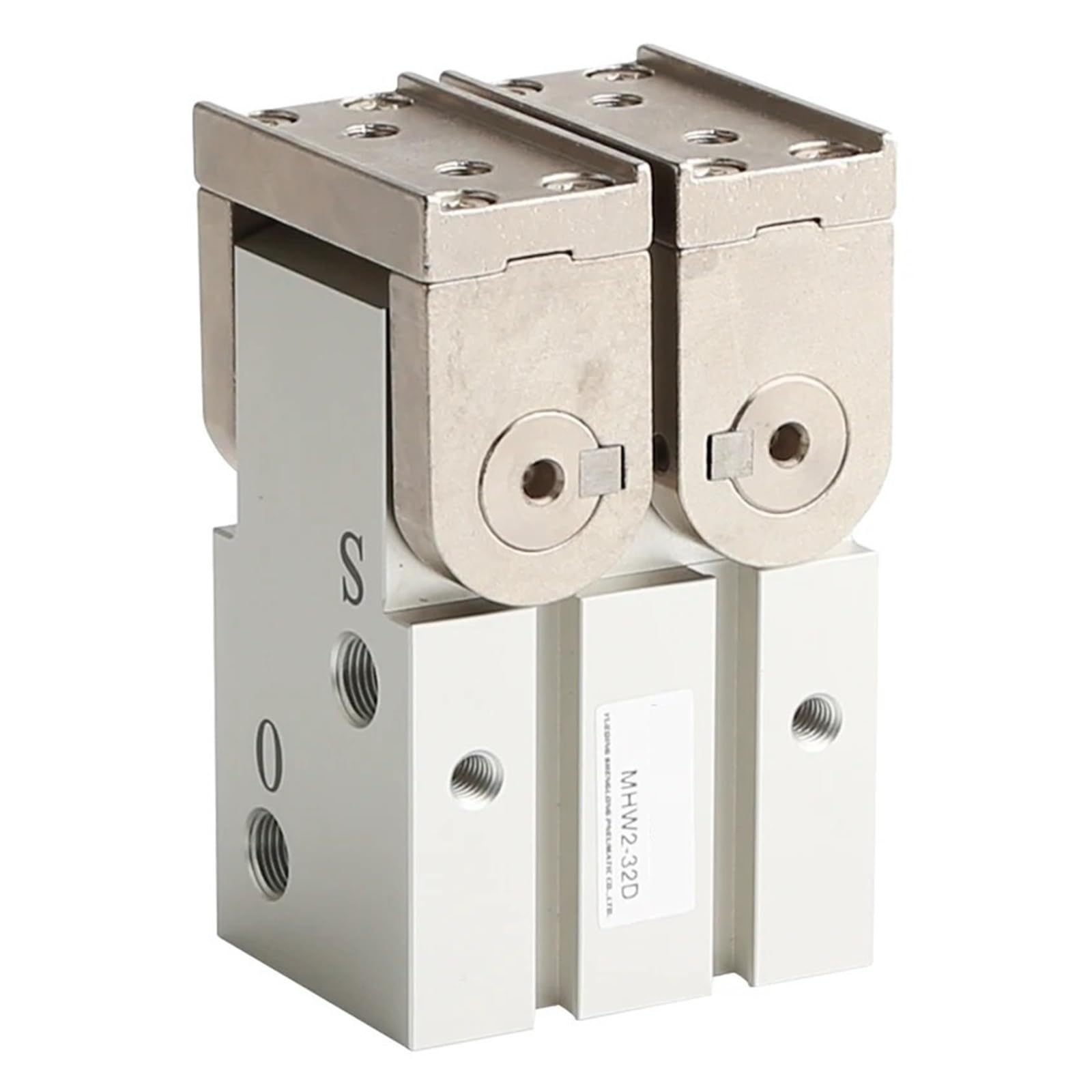 Pince pneumatique MHW2-40D1 à angle de 180 degrés avec crémaillère et pignon