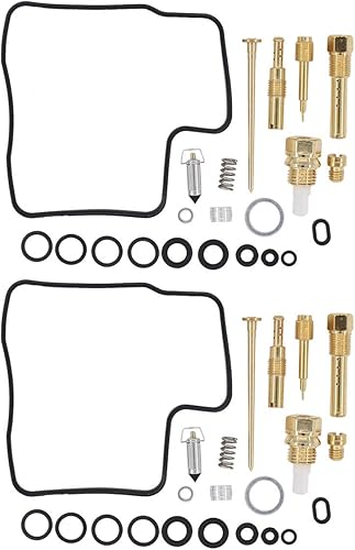 MOTOKU Paquete de 2 kits de reparación de carburador para Shadow Spirit ACE 750 VT750C VT750CD VT750DC