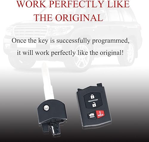 Miniatura 5 de MechanMagic Llavero de repuesto para Mazda MX-5 MiataMazda 3Mazda 6 BGBX1T478SKE125-01 2012 2013 2014 2015 2015 Mazda MX-5 MiataMazda 3Mazda 6