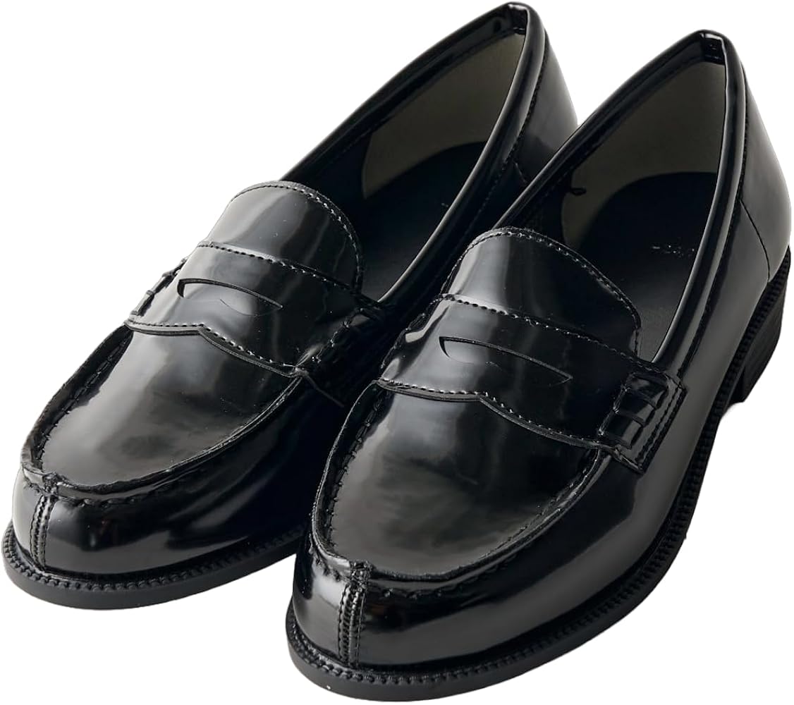 Amazon.co.jp: [ウィゴー] スクール ローファー 靴 高校生 中学生 学生