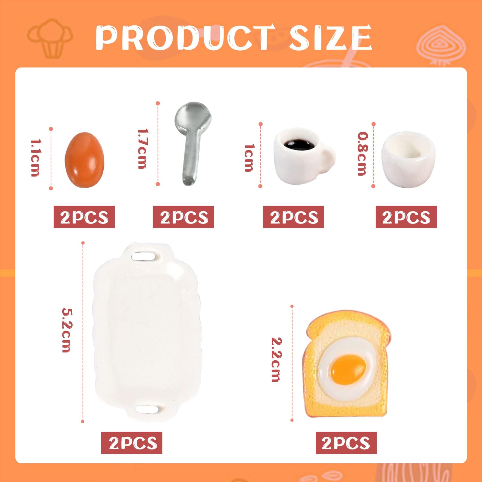 Kit De Petit-déjeuner Miniature Pour Maison De Poupée - Machine à Pain, Tasses, Confitures, Journal - Accessoires De Décoration Et Jeux D'imitation - 11