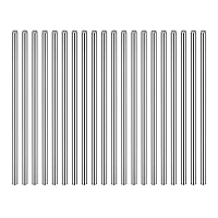 Vista 9 de DYWISHKEY Kit surtido de varillas de acero inoxidable, diámetro de 0.039-0.315 in para manualidades, pasador de mango (27 piezas)