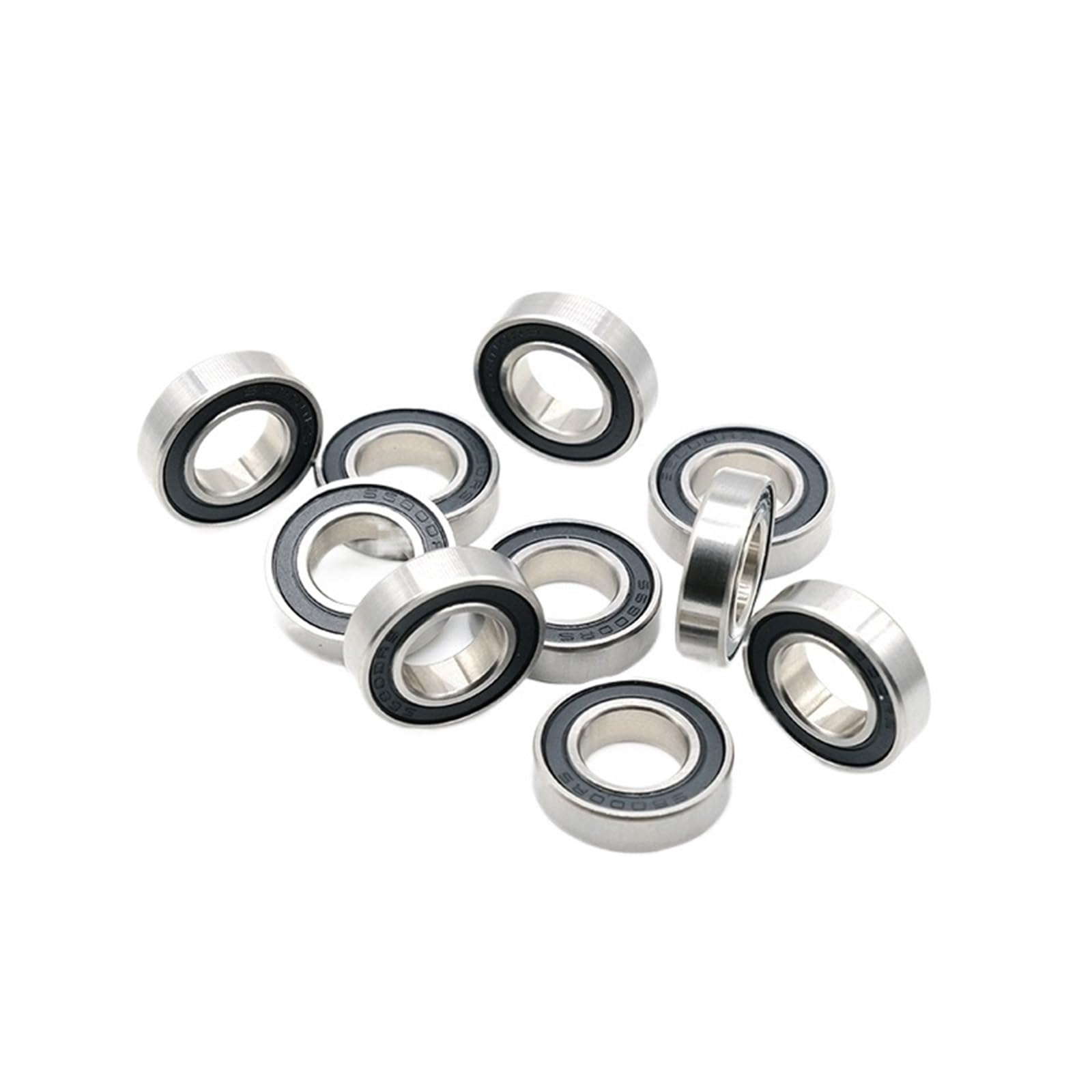 Rodamientos de bolas de cerámica S6800-2RS ABEC-7 de alta precisión 7