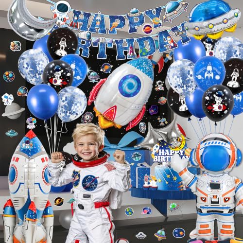 Décoration Anniversaire Espace Enfant 5 Ans, Ballon Chiffre 40 Pouces – vue 6