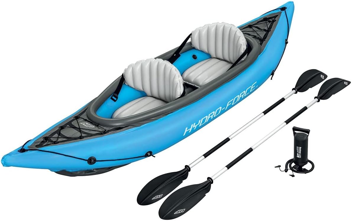 Bestway 10'10" x 35"/3.31 m x 88 cm Cove Champion X2 Kayak, Multicolor, 65131
