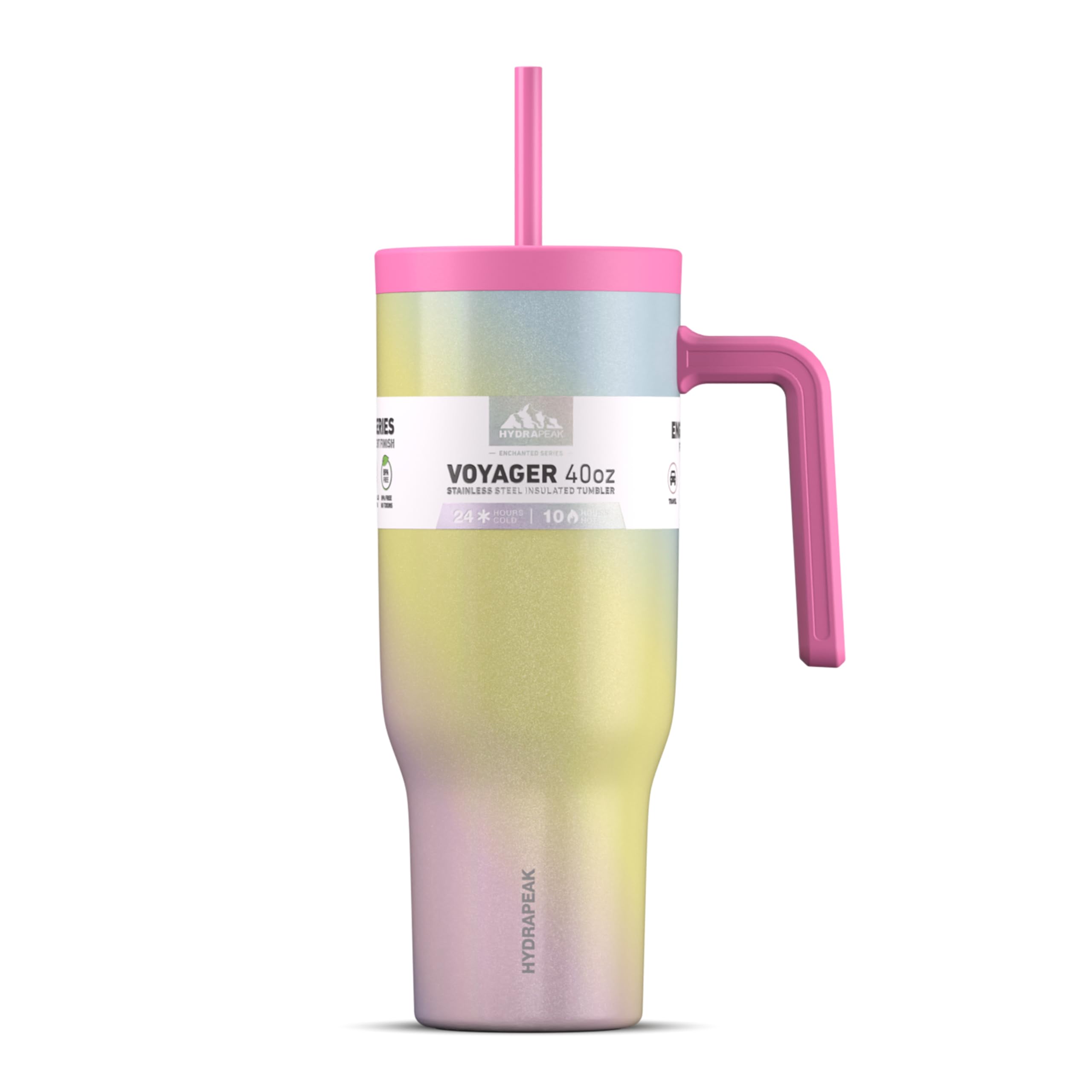 Amazon.com: Hydrapeak Voyager 40oz Insulated Tumbler with Handle