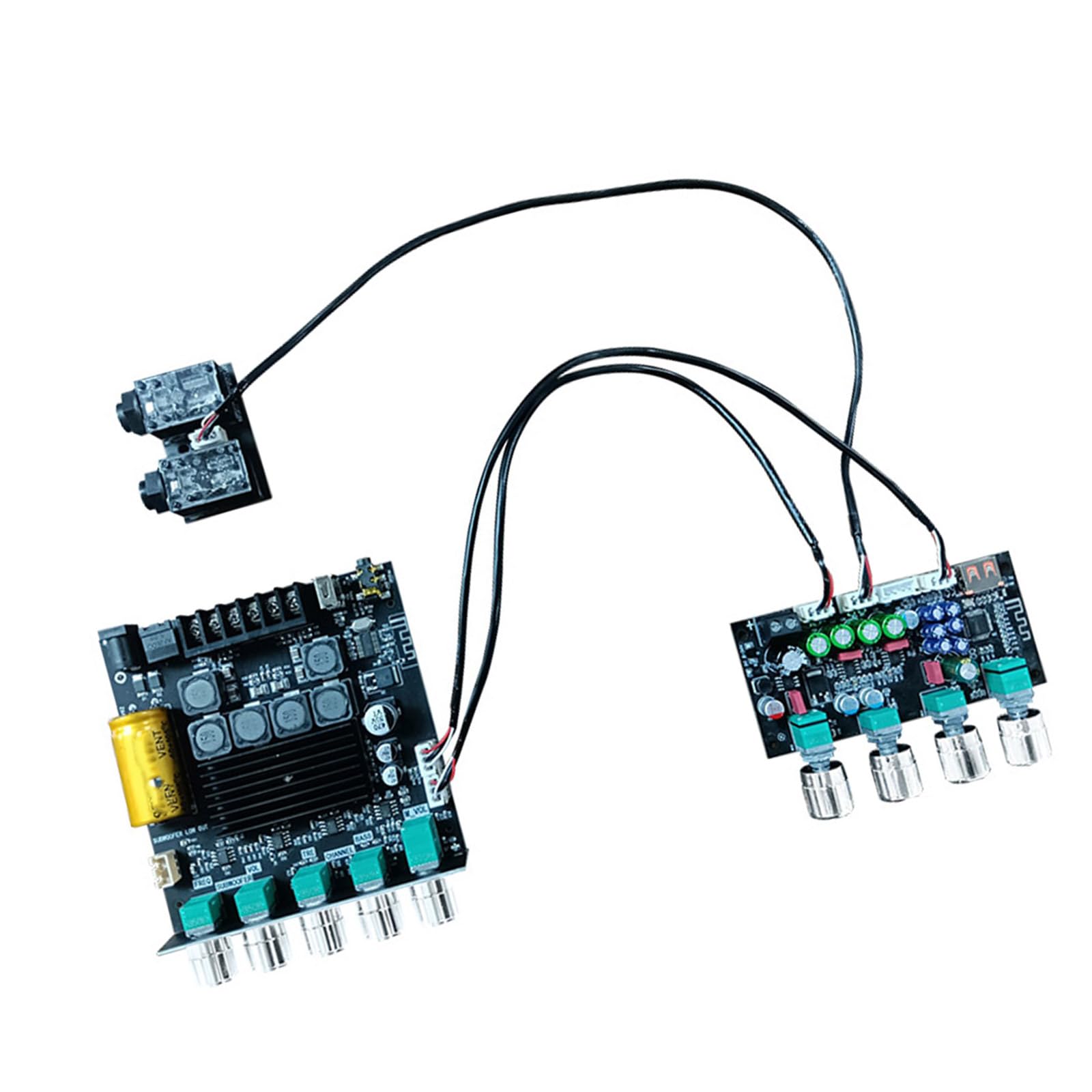 Professionale 8-36V Karaoke Riverberation Board Front Stage Effect Sound Amplifier Scheda Preamp Board DSP Modulo di Miscelazione Riverbero Uscita Preamp Modulo