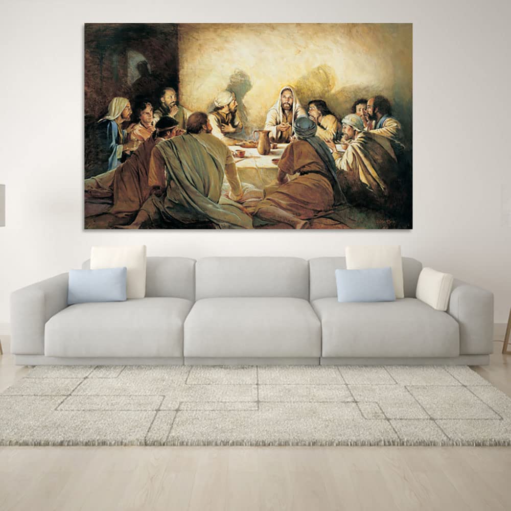 Peinture décorative Jésus Le Dernier Dîner, donnez une âme spirituelle à votre maison