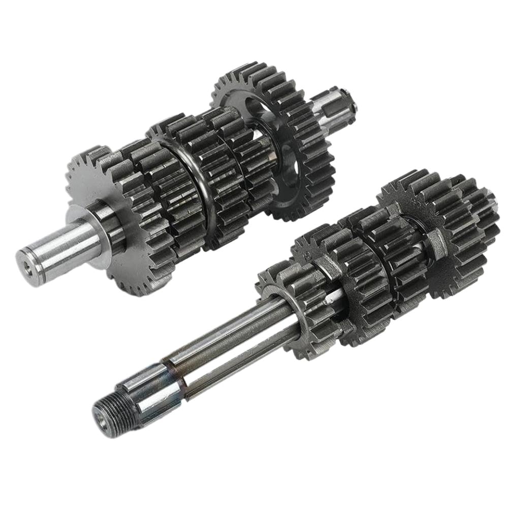 Transmission Gear Box Main Counter Shaft Kit Compatible con 190cc Motor Horizontal Dirt Pit Bikes ATV Quad y Similar