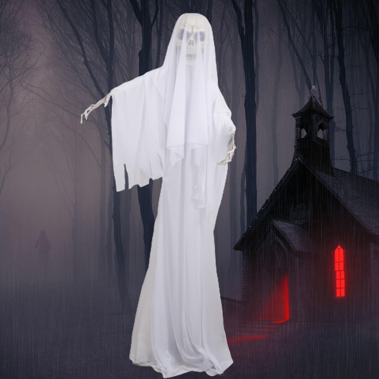 Amazon.com: Halloween Ghost Bride Life Size Decor, 57