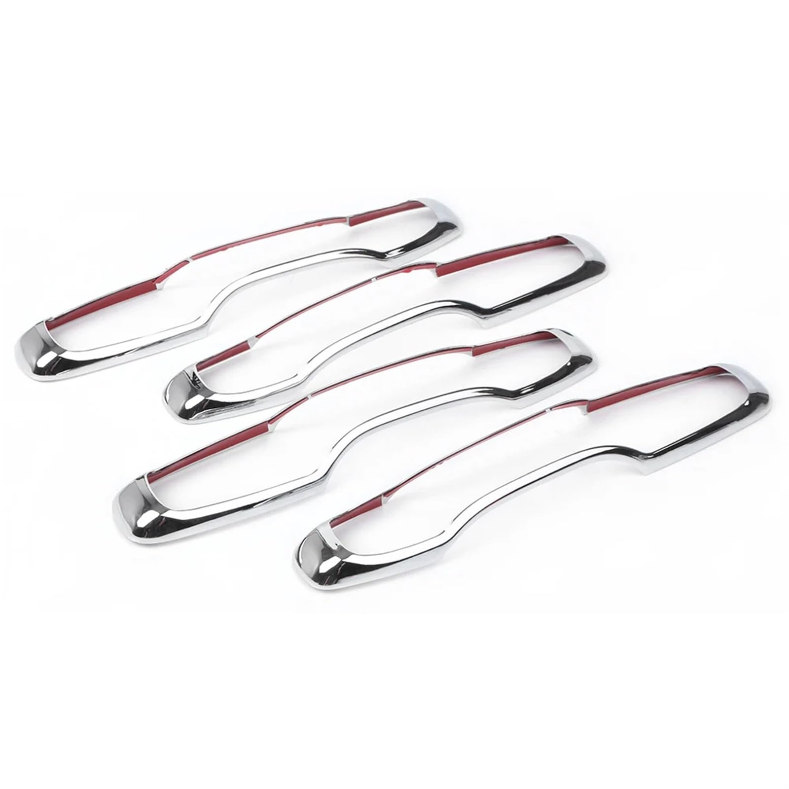 OUVECR for Volvo for XC60 2018 2019 ABS Plastic Exterior Car Door Handle Frame Cover Trim Car Outer Door Handle