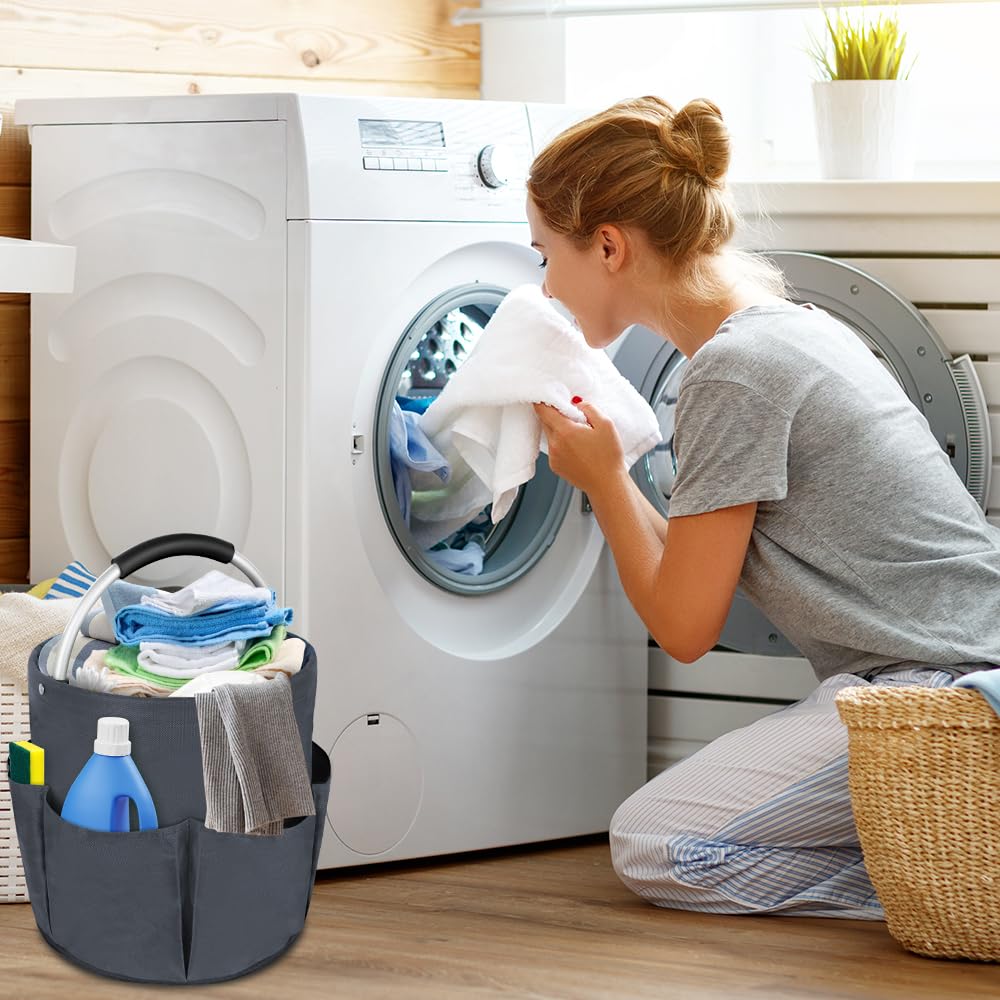 Sac de Nettoyage Portable,Bretelles et séparation Amovible, Organiseur d' outils de Nettoyage pour nettoyeurs et Femmes de ménage (Blanc) | Leroy Merlin