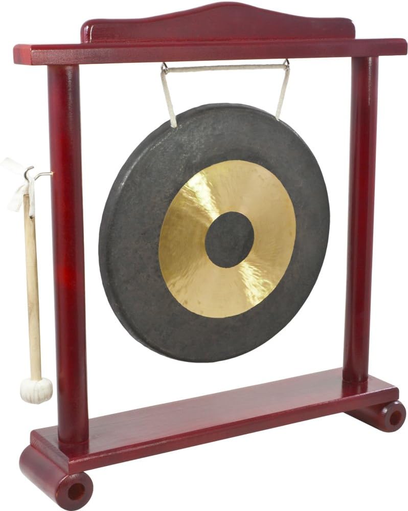 Percussion Workshop JTQ-30 12 inch Traditional Chinese Gong with Stand