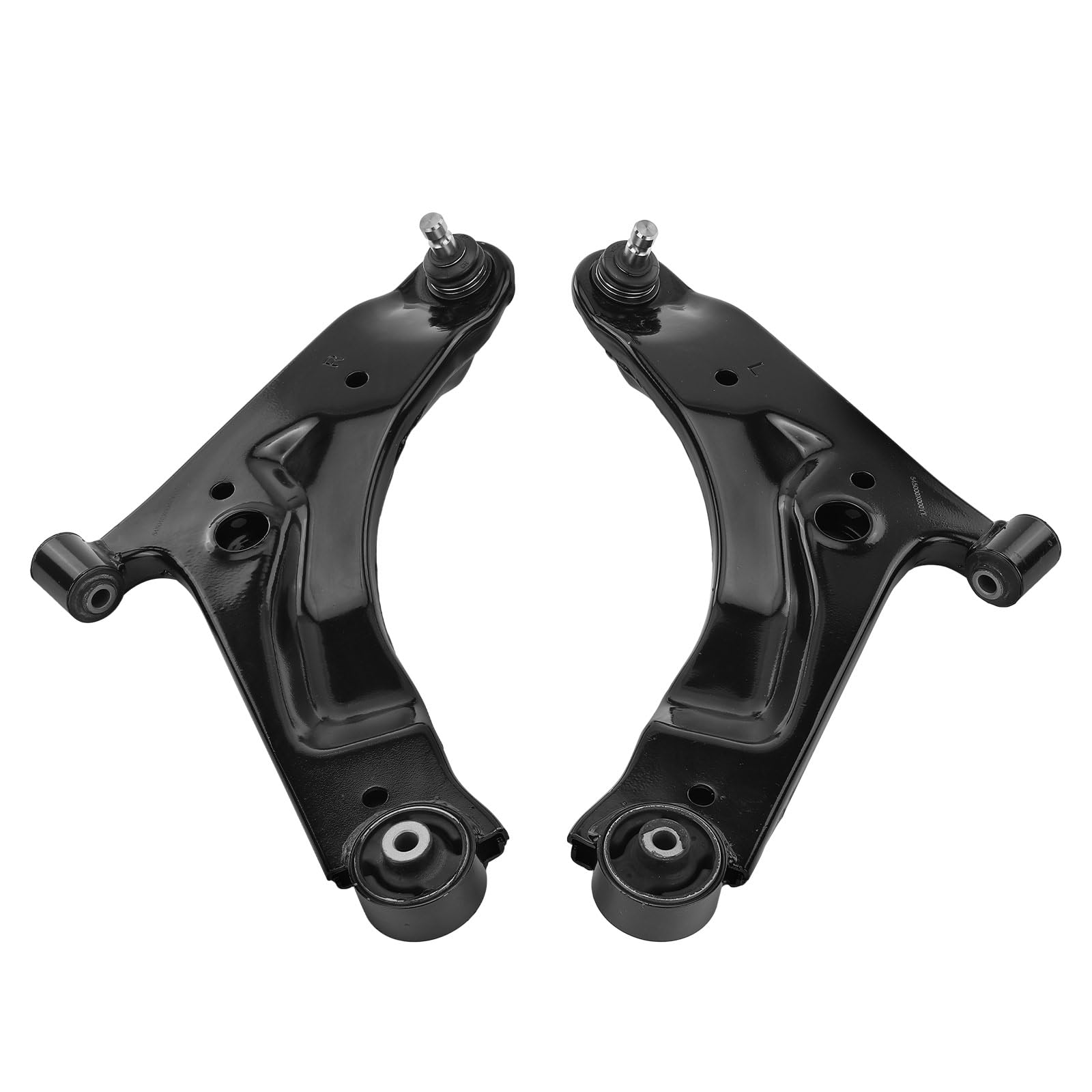 Frankberg 2x Querlenker Vorderachse Links Rechts Unten Kompatibel mit i10 PA 1.0L-1.2L 2008-2013 Picanto SA 1.1L 1.0L 2004-2011 Picanto BA 1.0L-1.1L 2005-2011 Replace# 545000X000