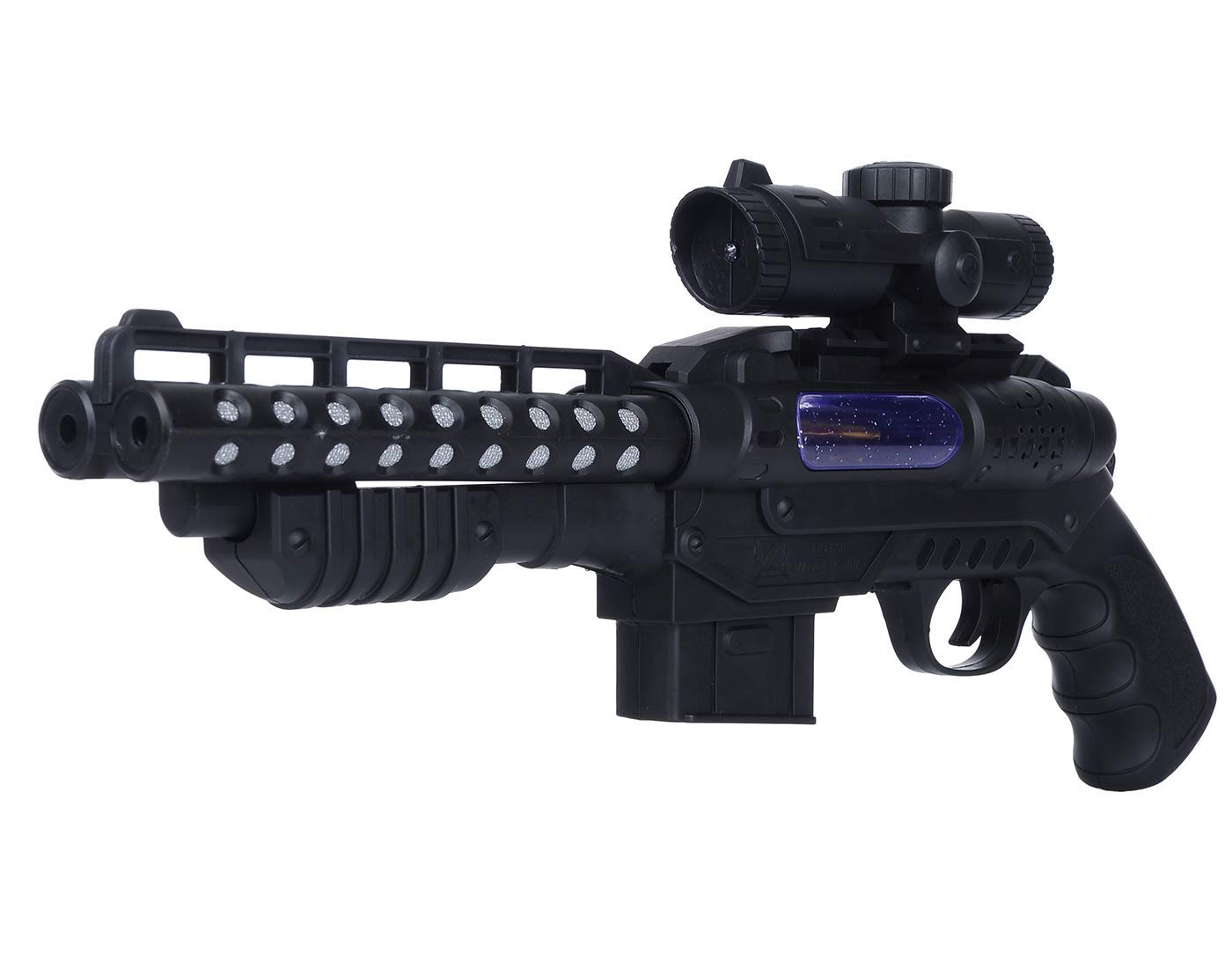 Buy All In One Double Barrel Music /Red Laser Light Toy for Kids